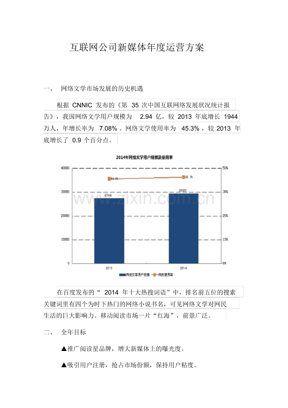 互联网公司年度新媒体运营方案.pdf_第1页