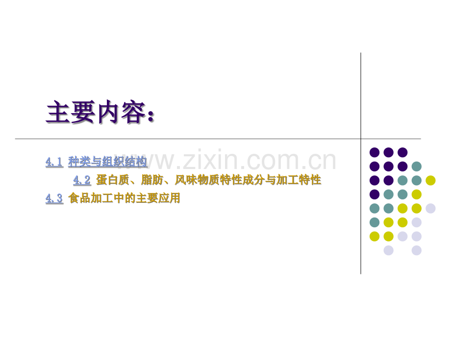 第二篇_食品原料加工特性_第4章_乳类和肉禽蛋类原料.ppt_第3页