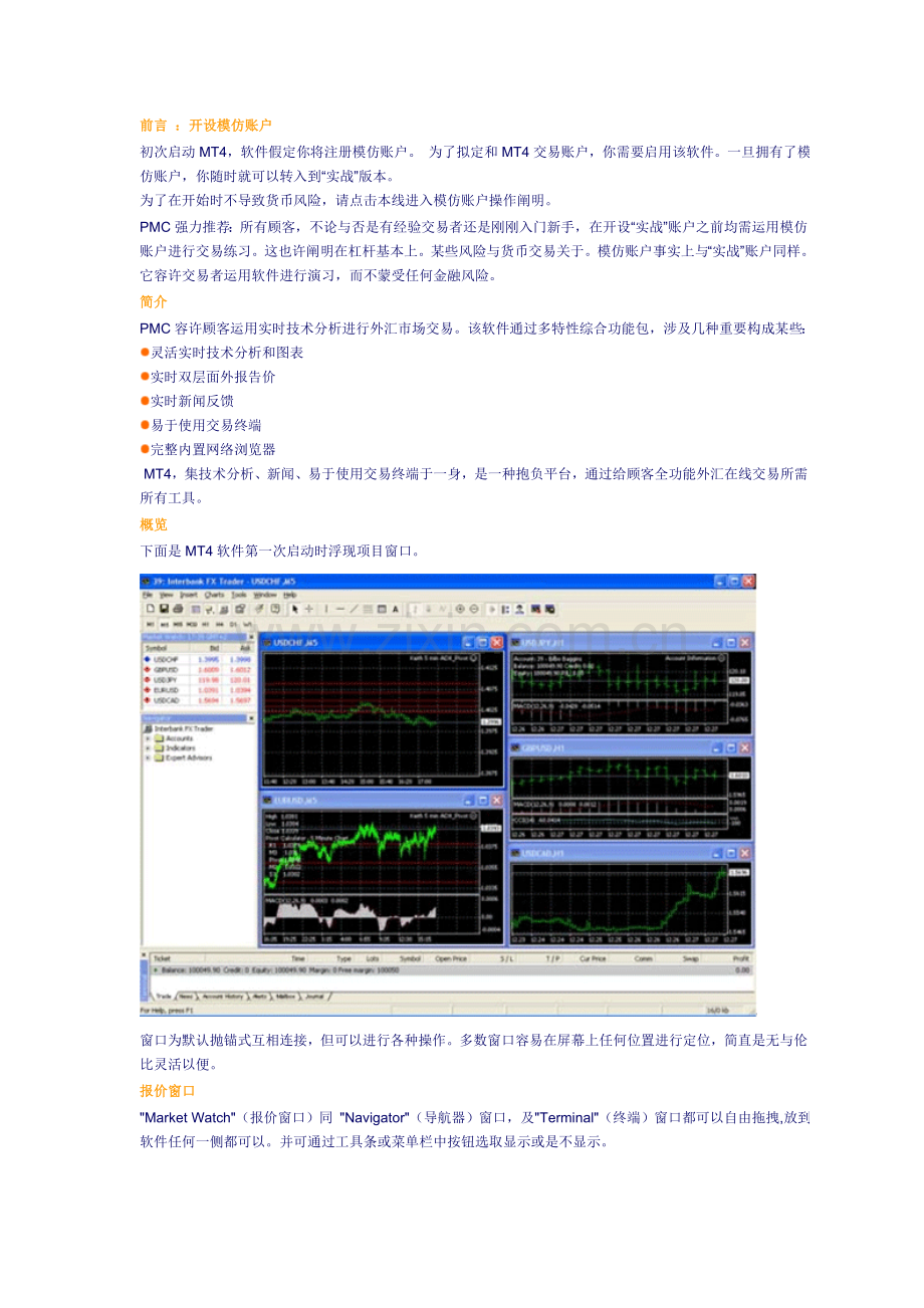 交易软件操作手册样本.doc_第1页