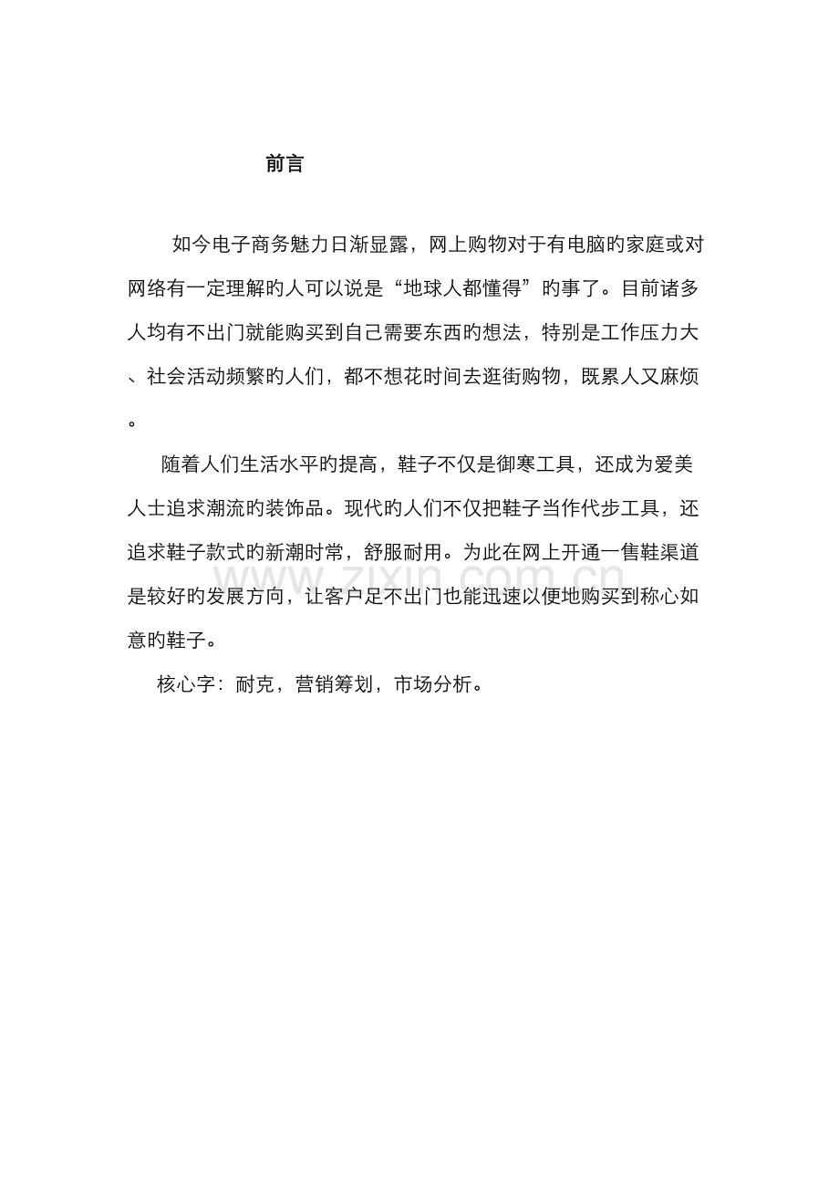 耐克营销策划书.docx_第2页