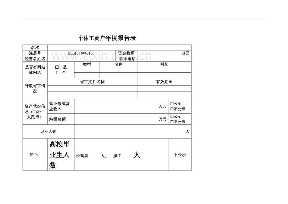 个体工商户年度报表.doc_第2页