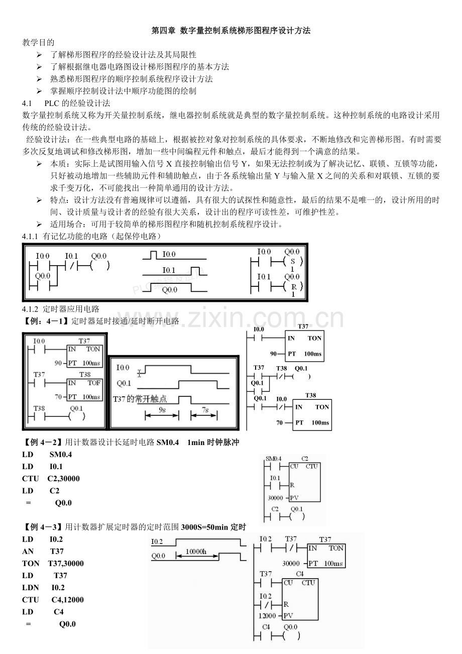 数字量控制系统梯形图程序设计方法.doc_第1页