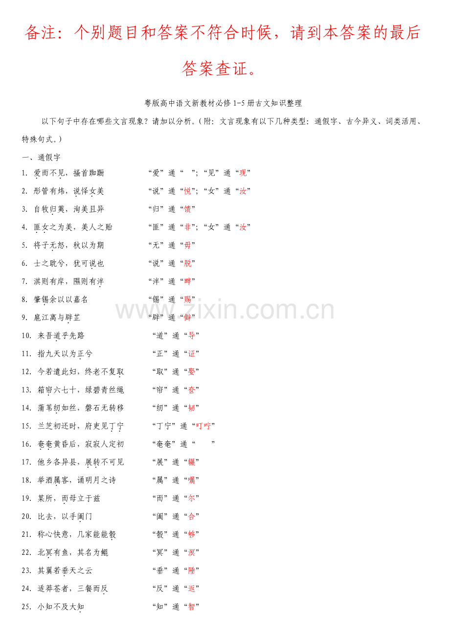 高中语文文言文知识归纳总结.pdf_第1页