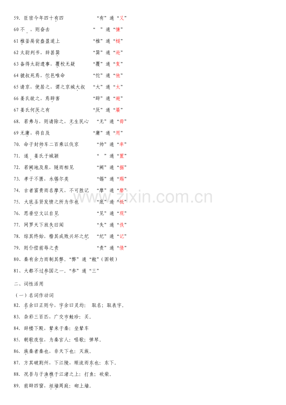 高中语文文言文知识归纳总结.pdf_第3页