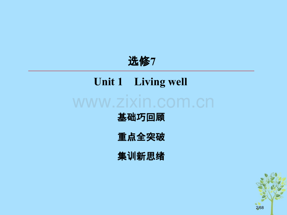 高考英语复习-第一部分-教材复习-Unit-1-Living-well-市赛课公开课一等奖省名师优质.pptx_第2页