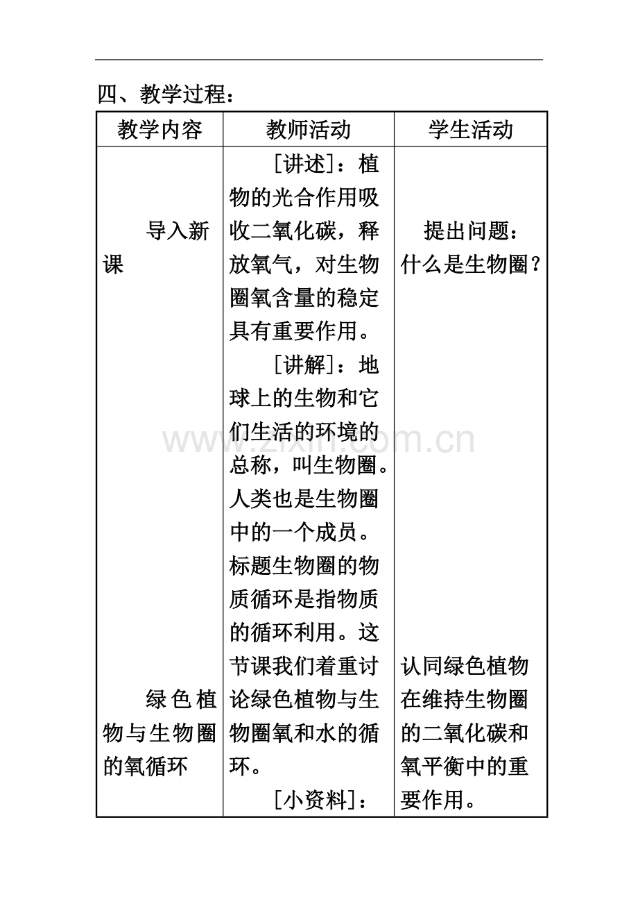 七年级生物绿色植物与生物圈的物质循环.doc_第3页