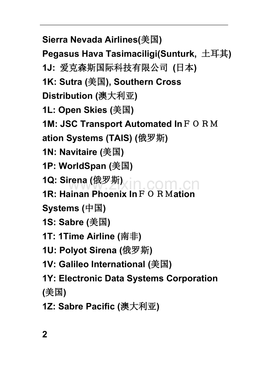 世界各航空公司代码.doc_第3页