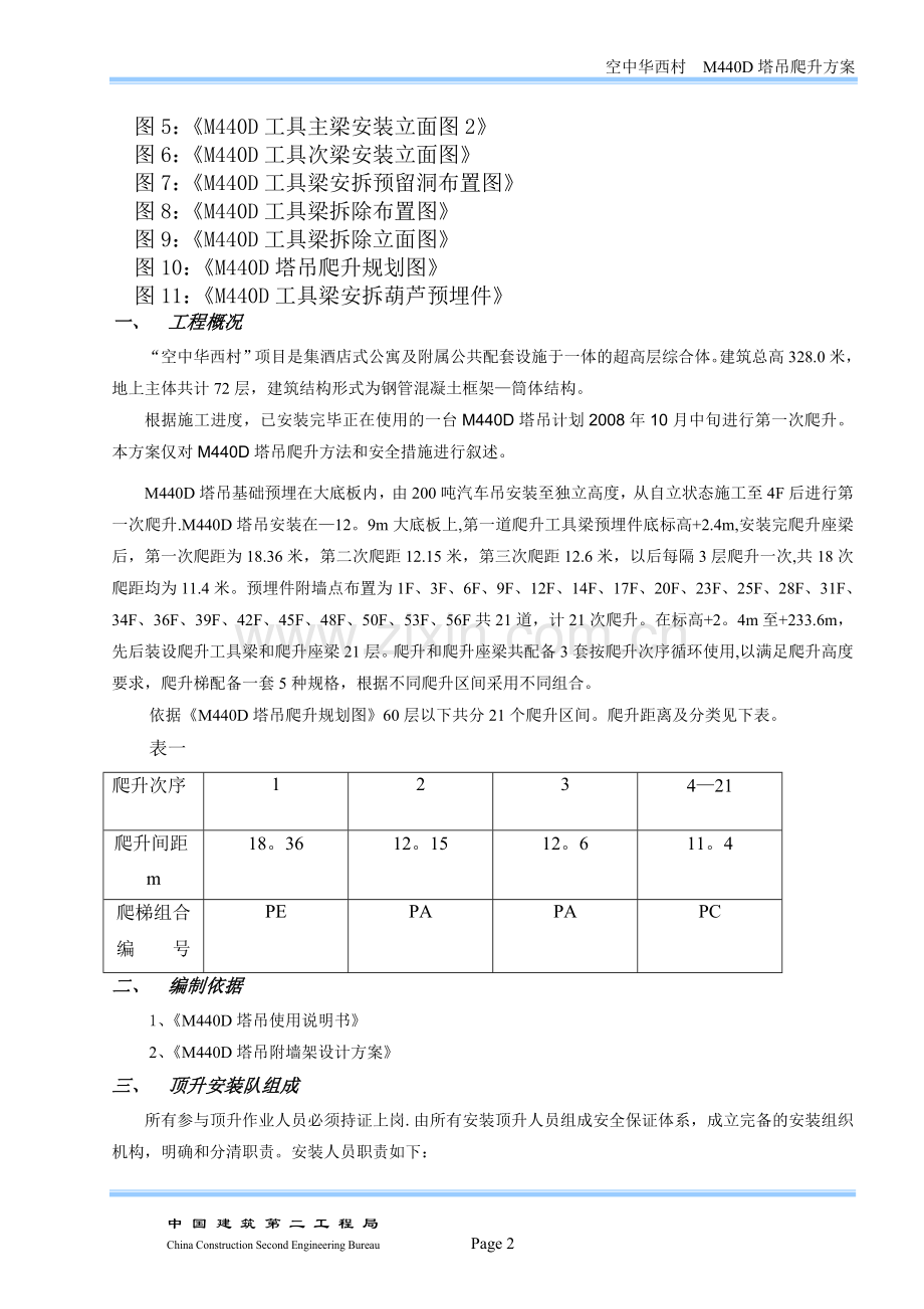 华西村M440D塔吊爬升方案.doc_第2页