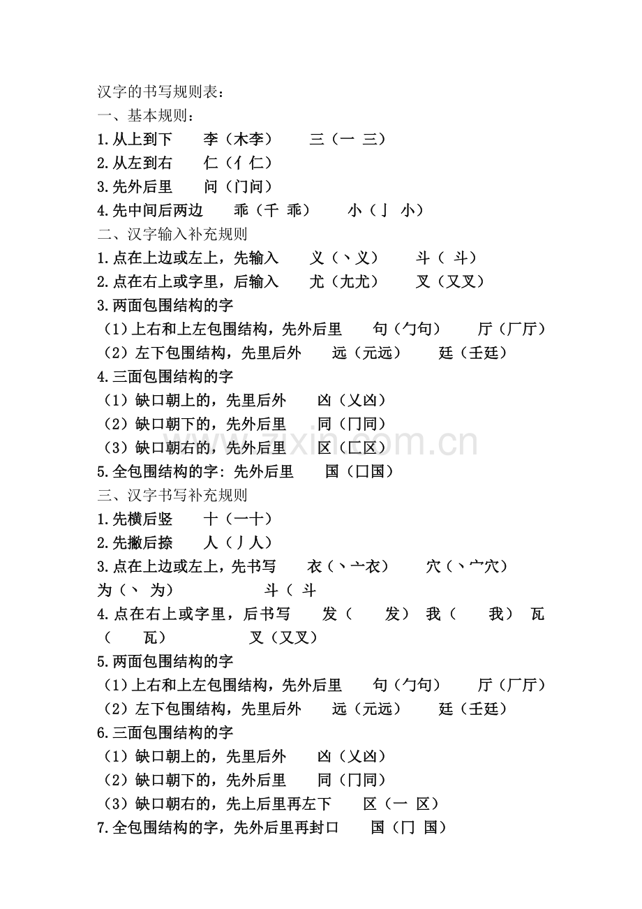 一年级汉字笔画和部首名称大全表(打印版).doc_第3页