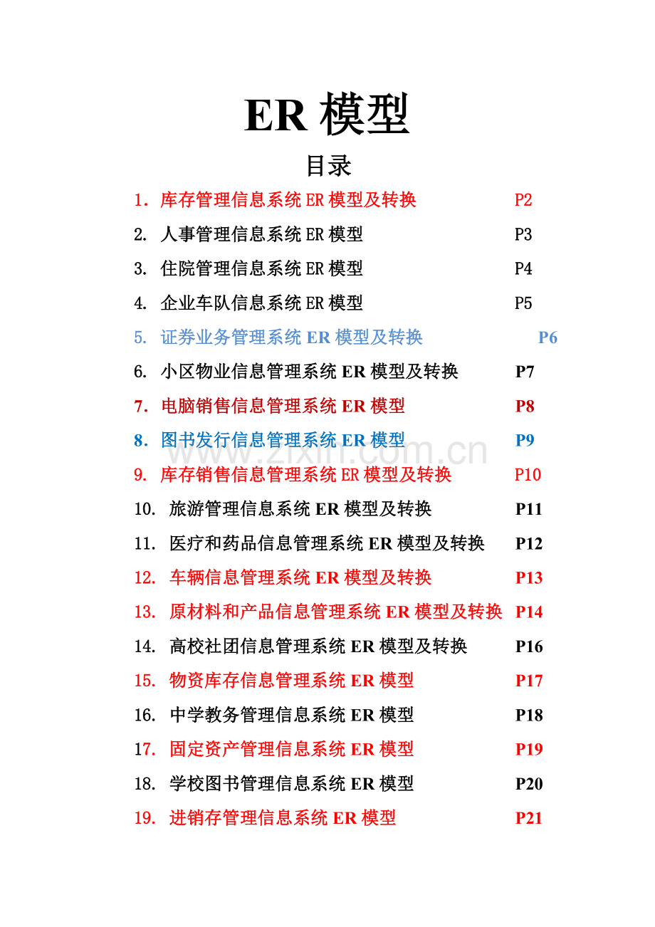 数据库专业课程设计题目模板.doc_第1页