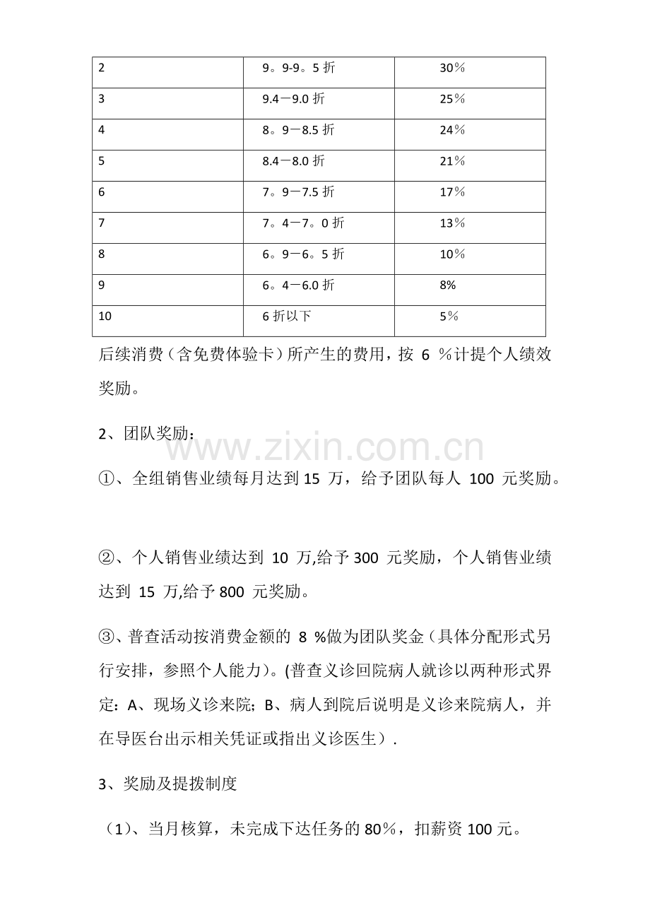 医院市场部考核方案.doc_第2页