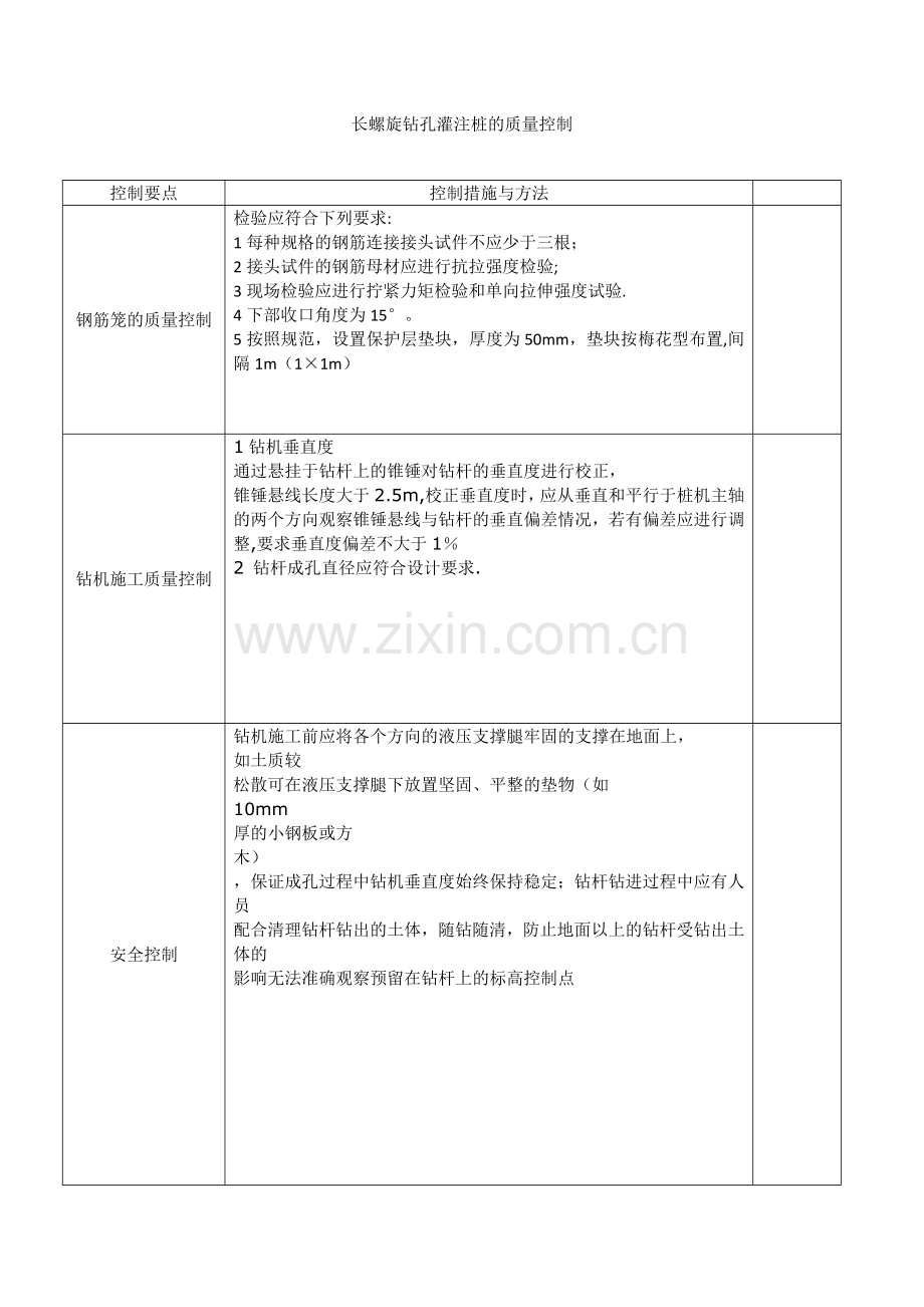 长螺旋钻孔灌注桩的质量控制.docx_第1页