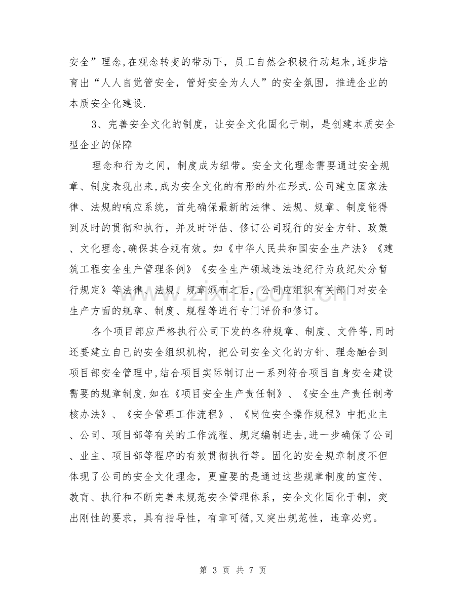 推进安全文化建设创建本质安全型企业.doc_第3页