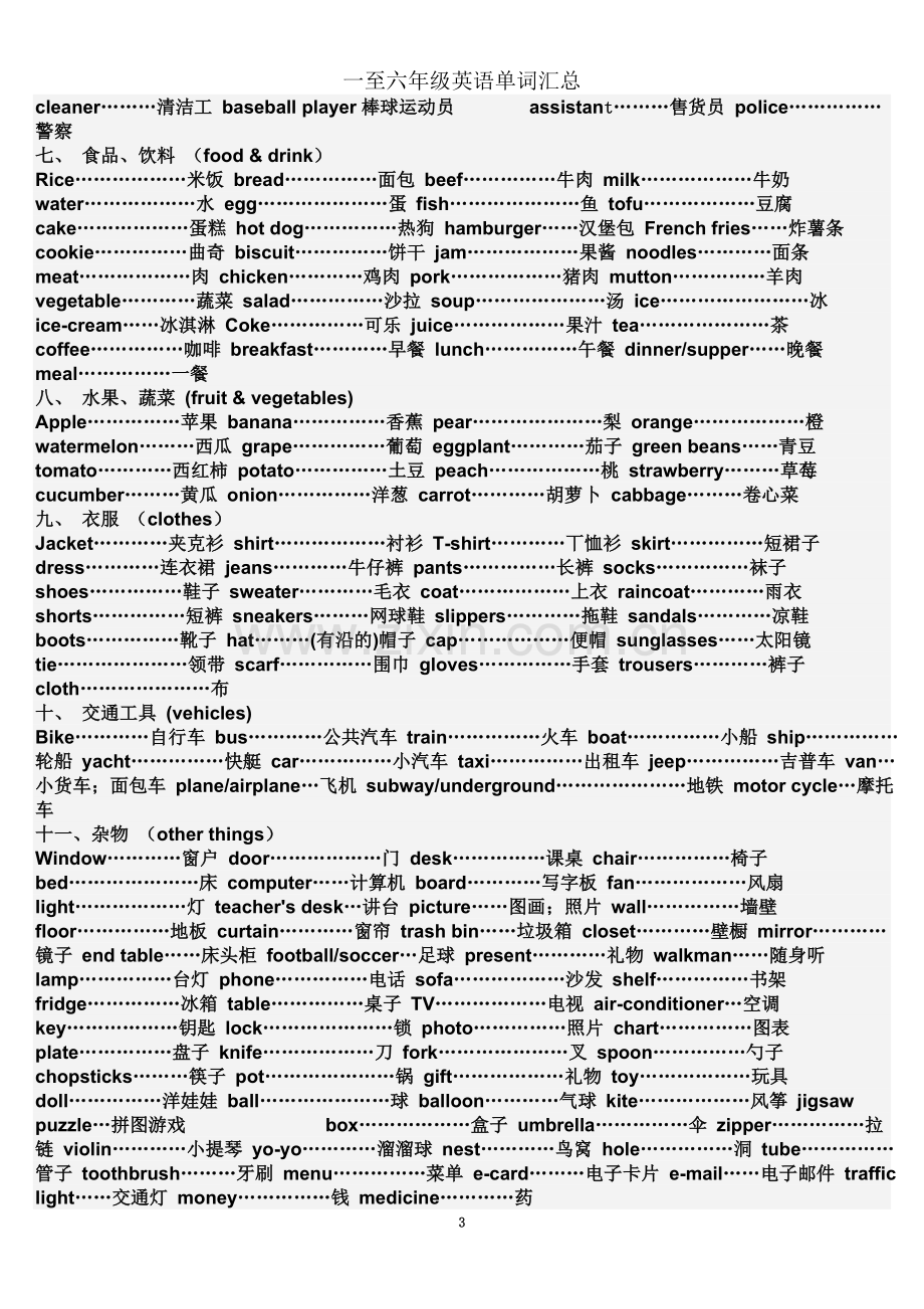 一至六年级英语单词(同名12658).doc_第3页