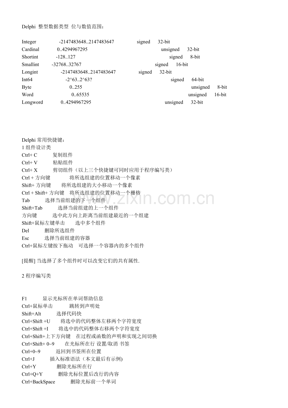 DELPHI学习教程.doc_第1页