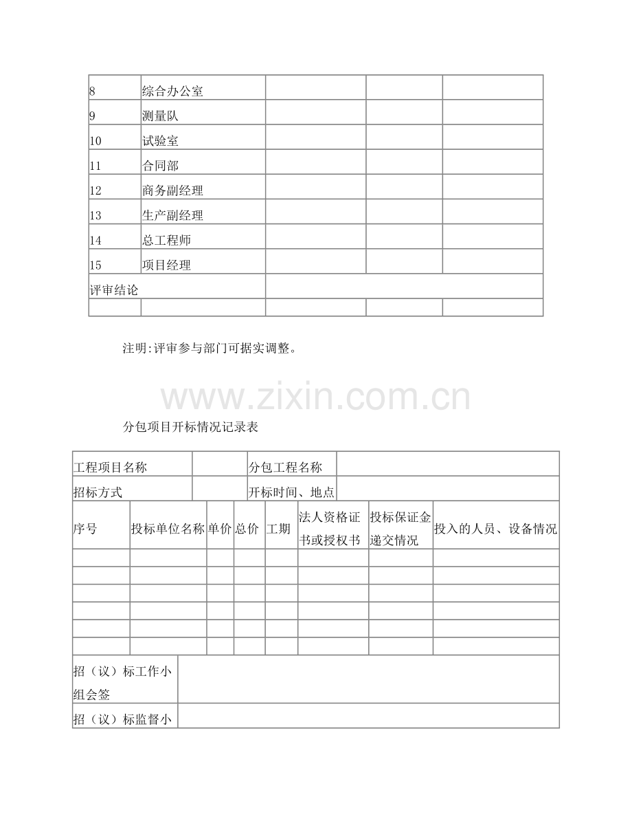 施工合同范本表格试卷教案.doc_第3页