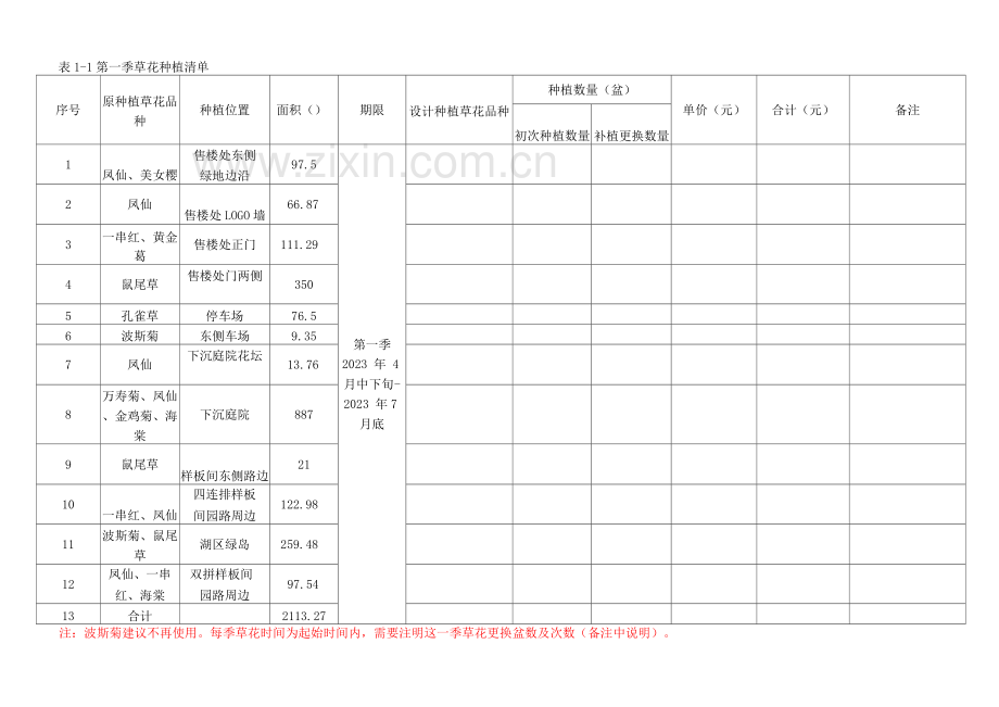 廊坊草花种植招标要求.docx_第3页