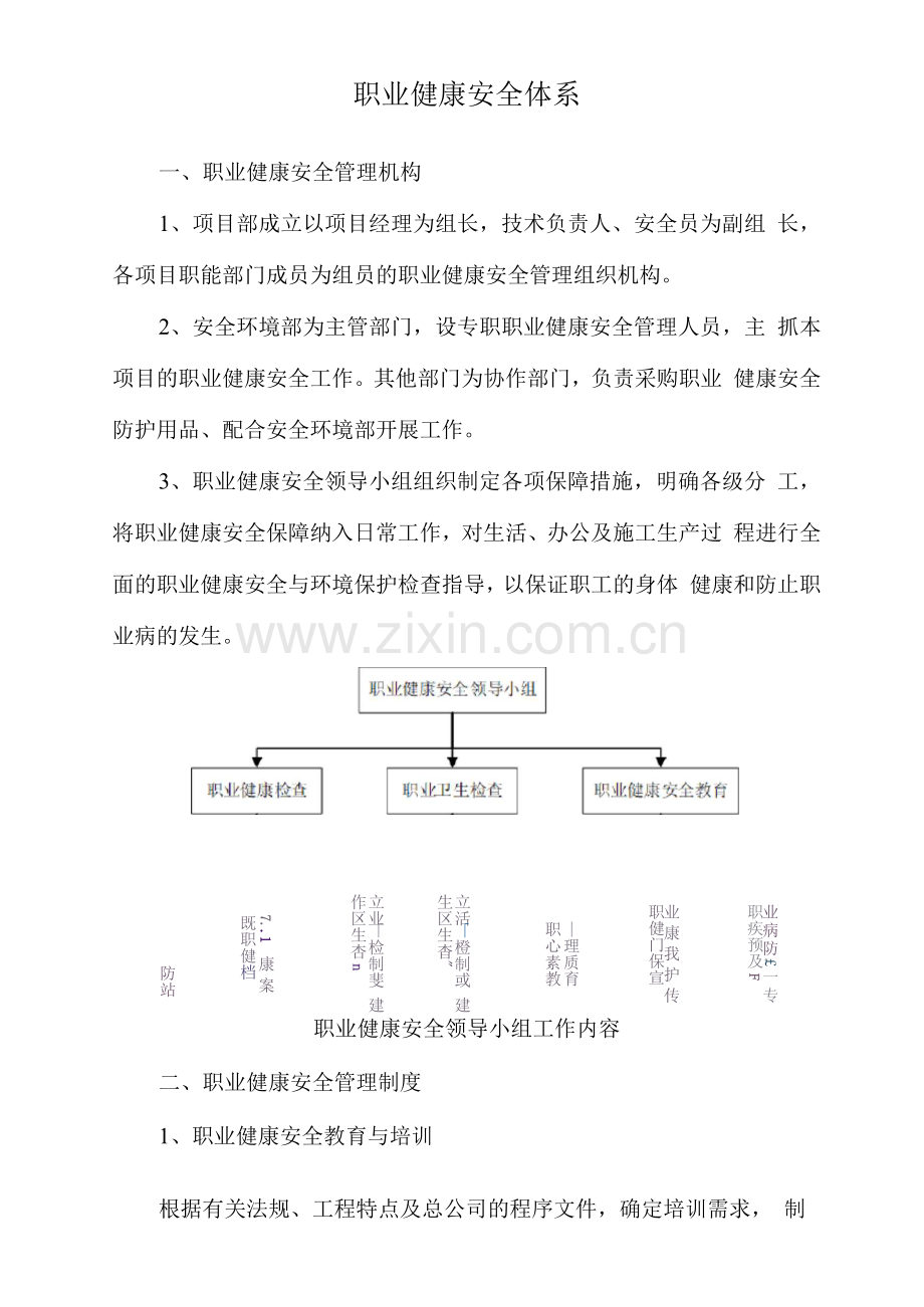 职业健康安全体系.docx_第1页