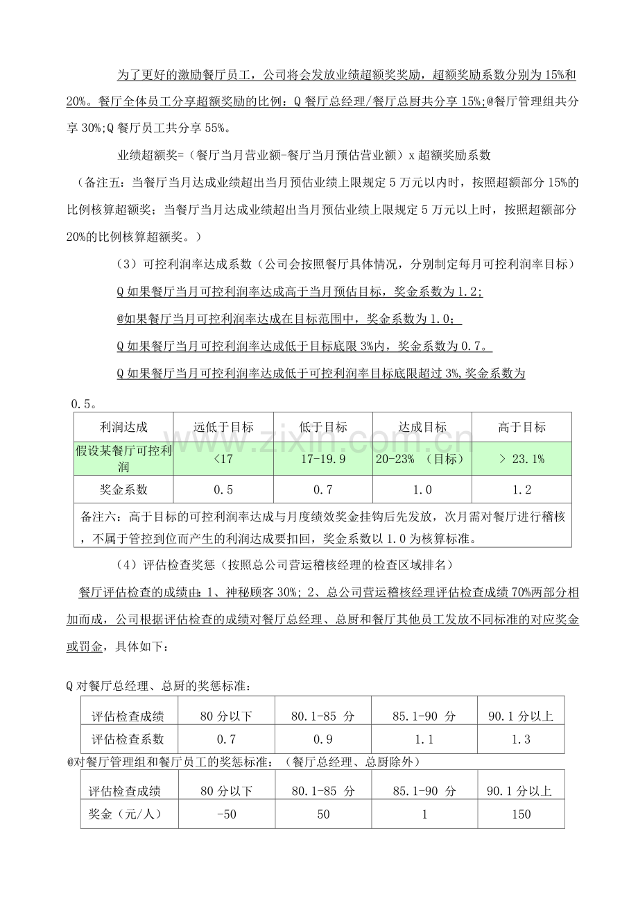 餐厅薪酬制度.docx_第3页