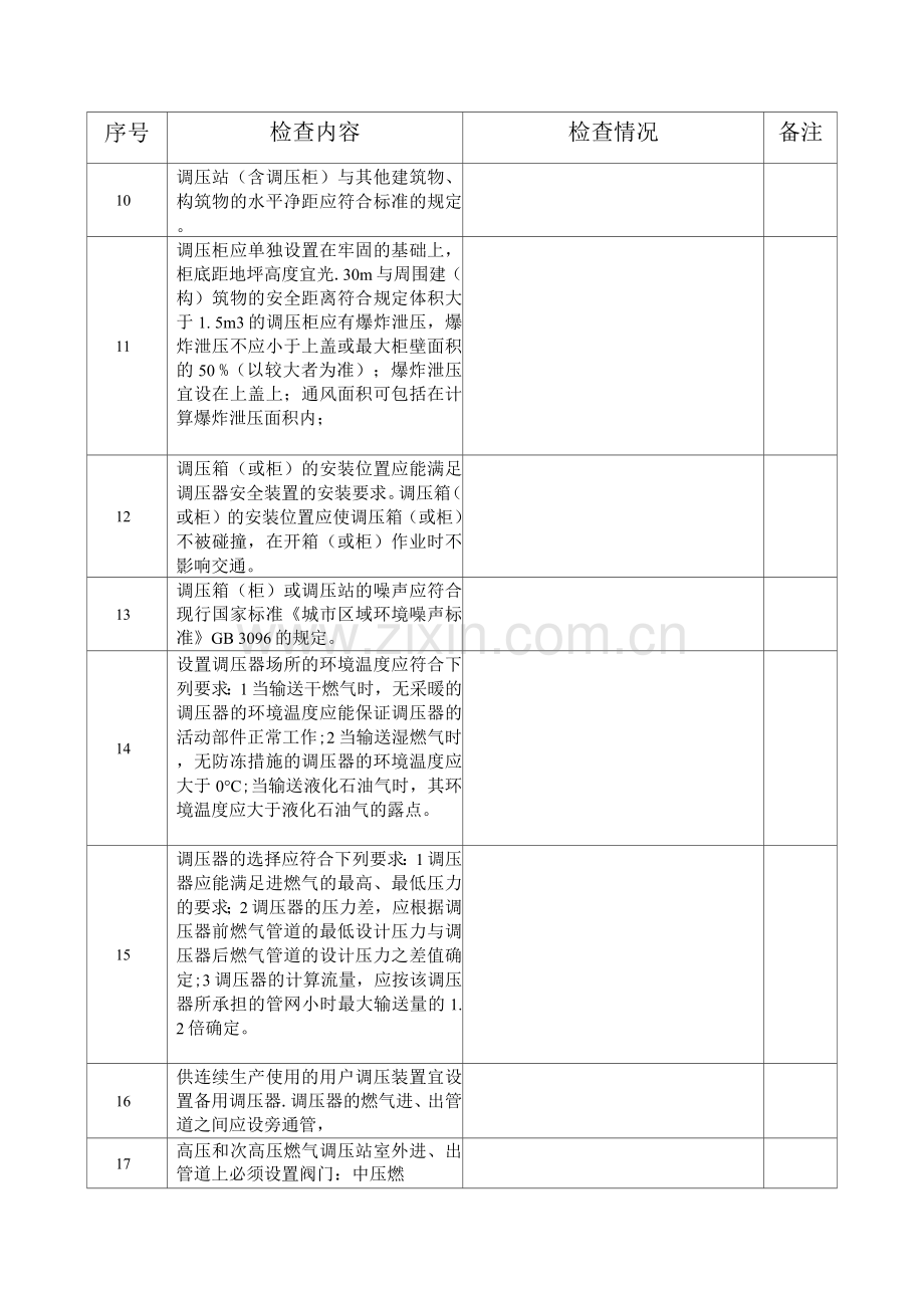 天然气系统检查表.docx_第2页