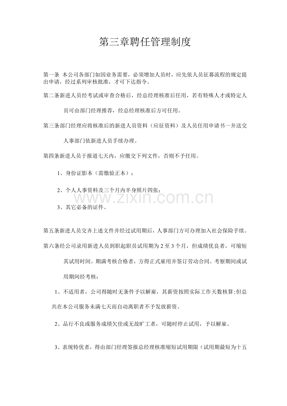 公司规章制度模板全套.docx_第3页