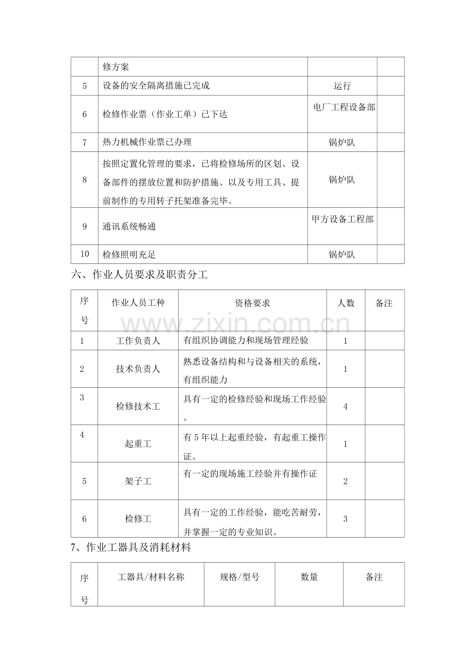 锅炉空气预热器的大修作业指导书.docx_第2页