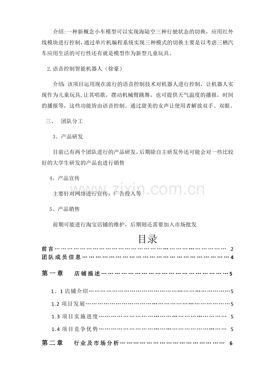 新型玩具店创业计划书.docx_第2页