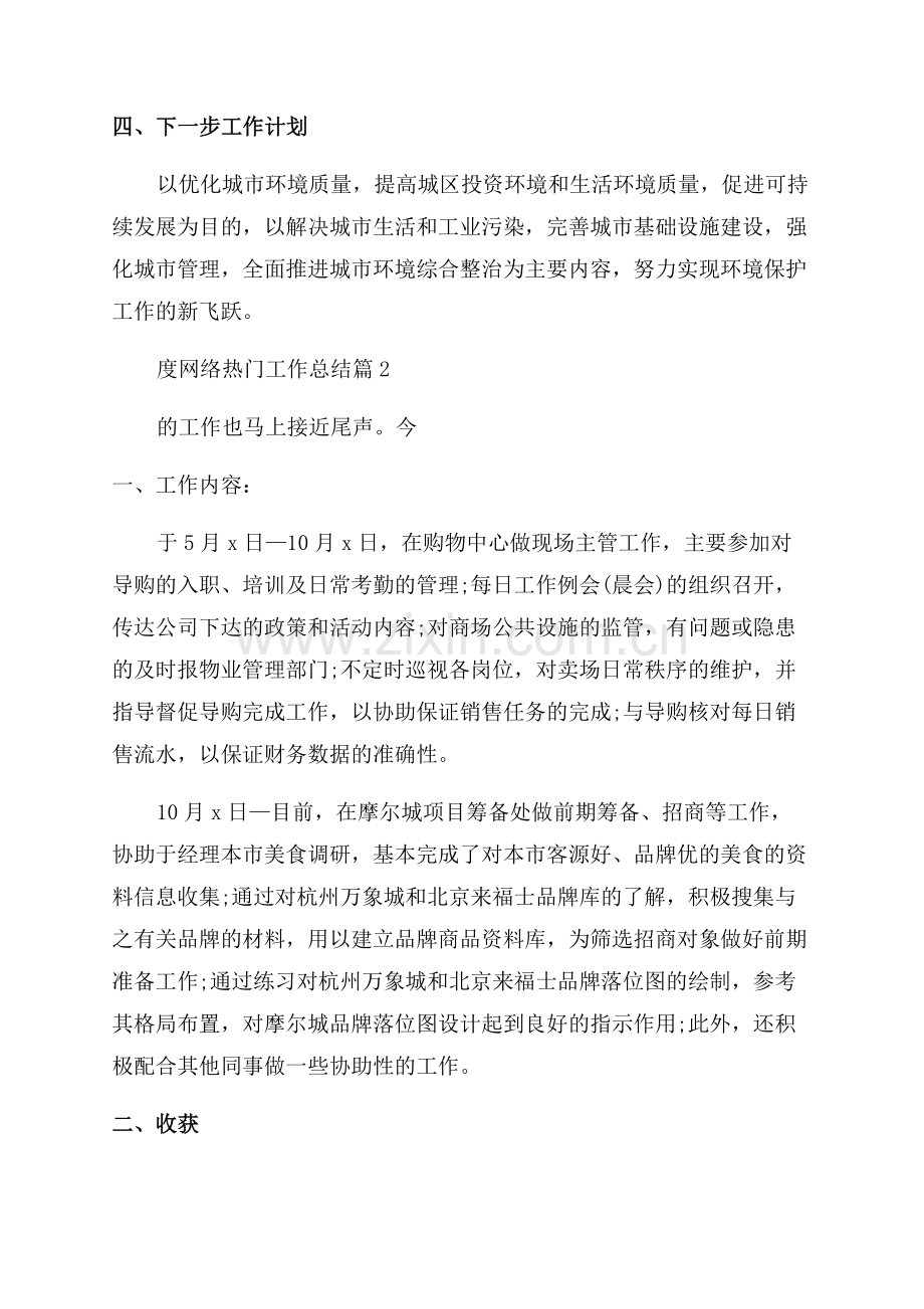 2023年度网络热门工作总结.docx_第2页