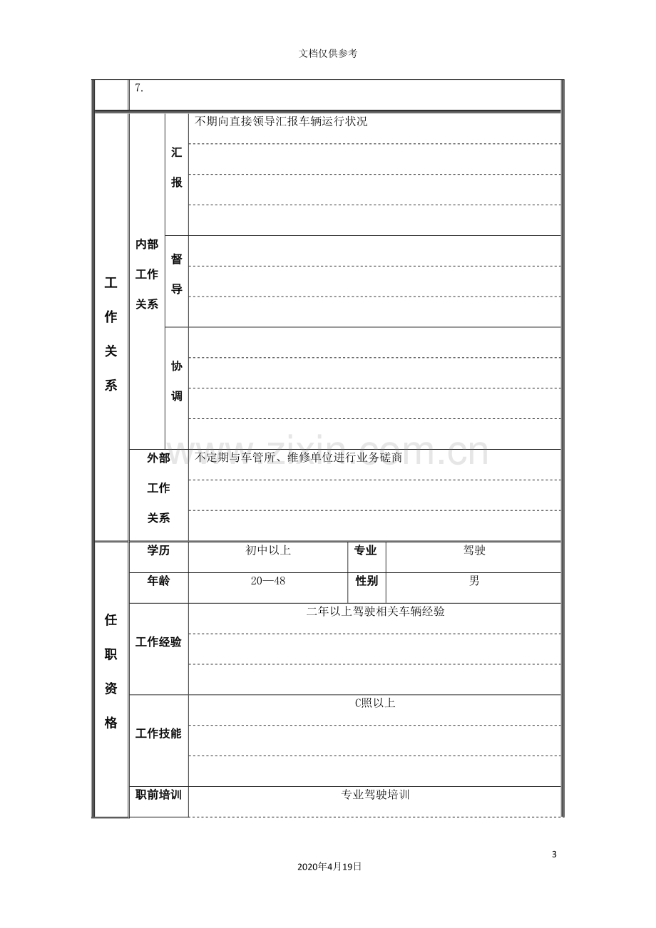 集团办驾驶员岗位职责.doc_第3页