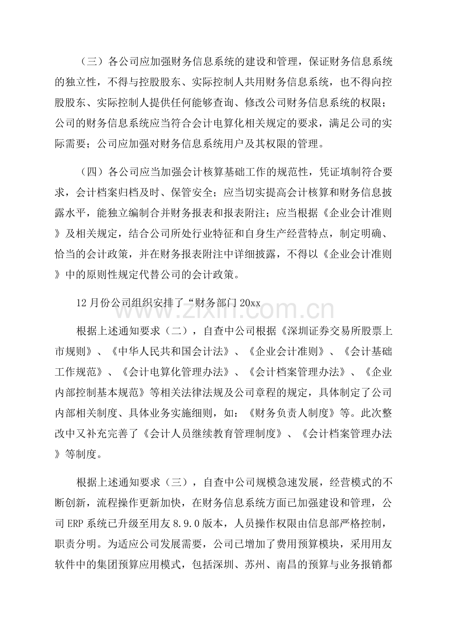 财务专项工作自查整改报告.docx_第2页