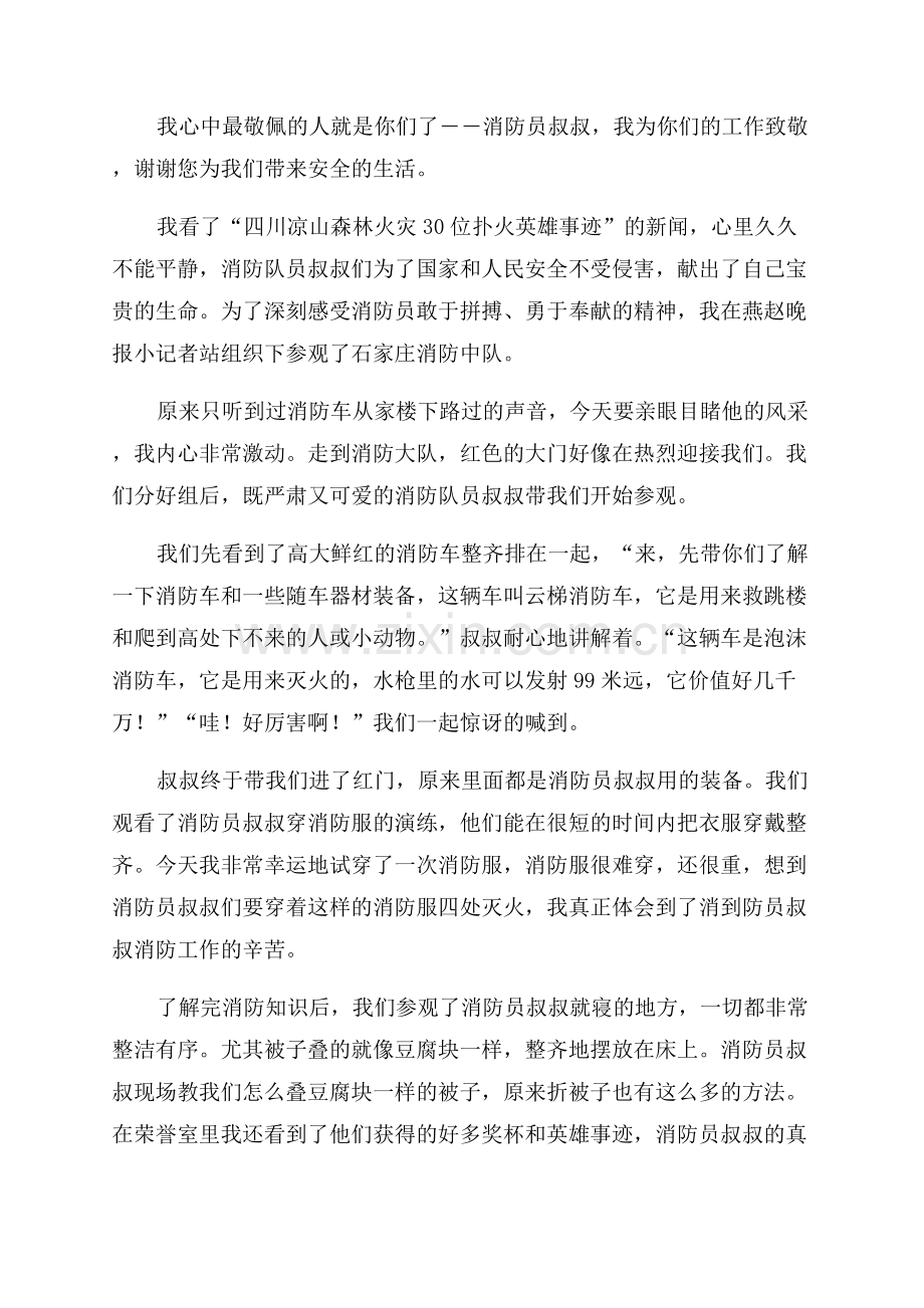 纪念消防烈士心得体会.docx_第3页