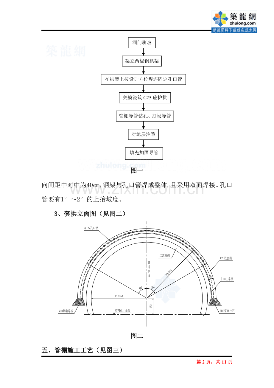 某隧道进口大管棚施工方案-secret试卷教案.doc_第2页