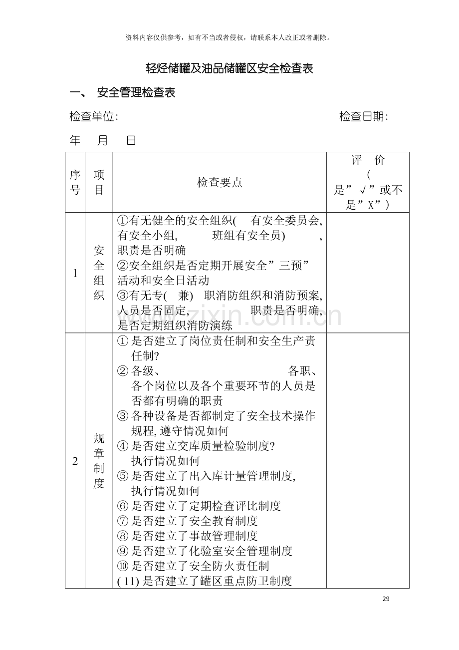 油库安全检查表模板.doc_第2页