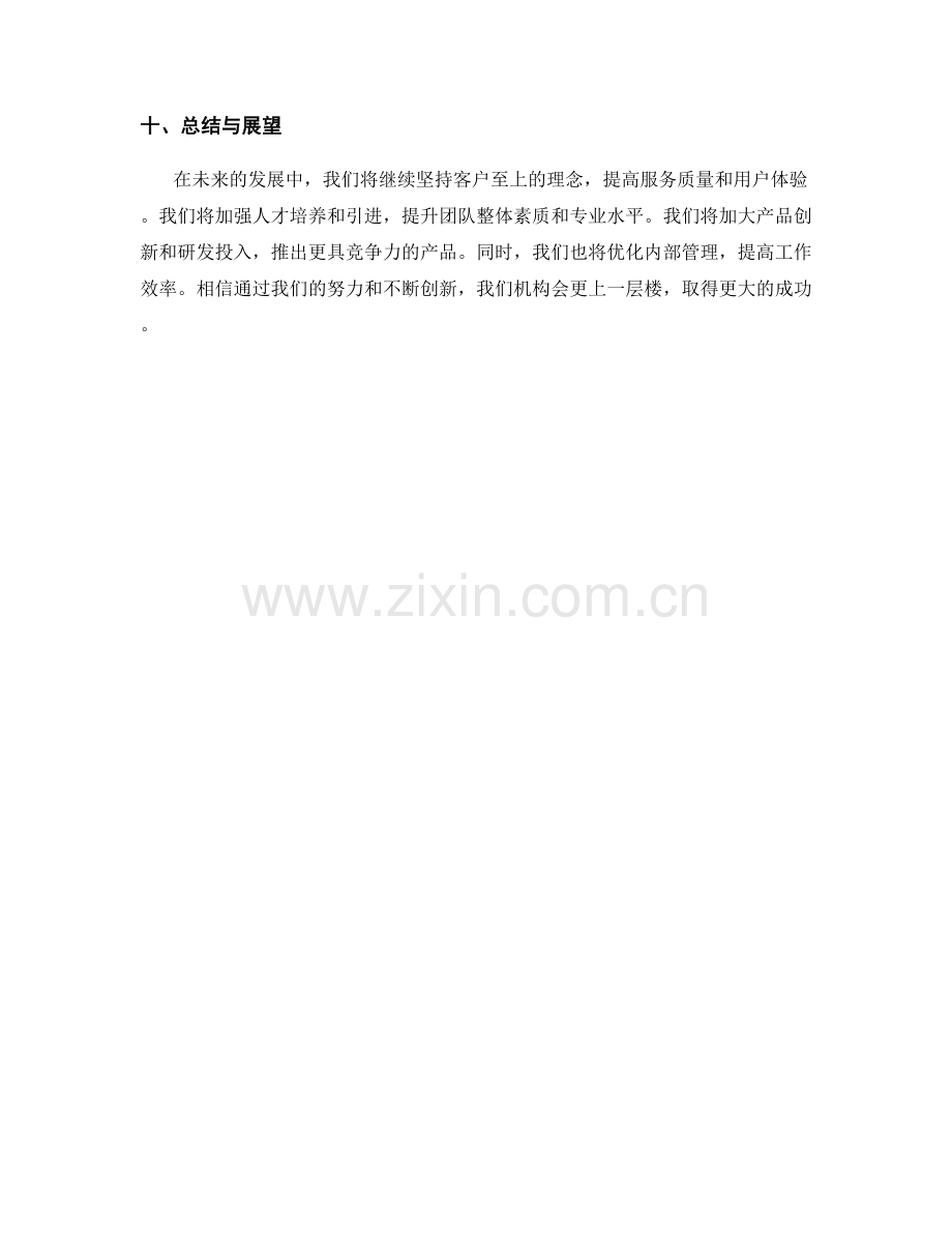 年终总结报告的经验总结与机构发展战略的再规划方案.docx_第3页