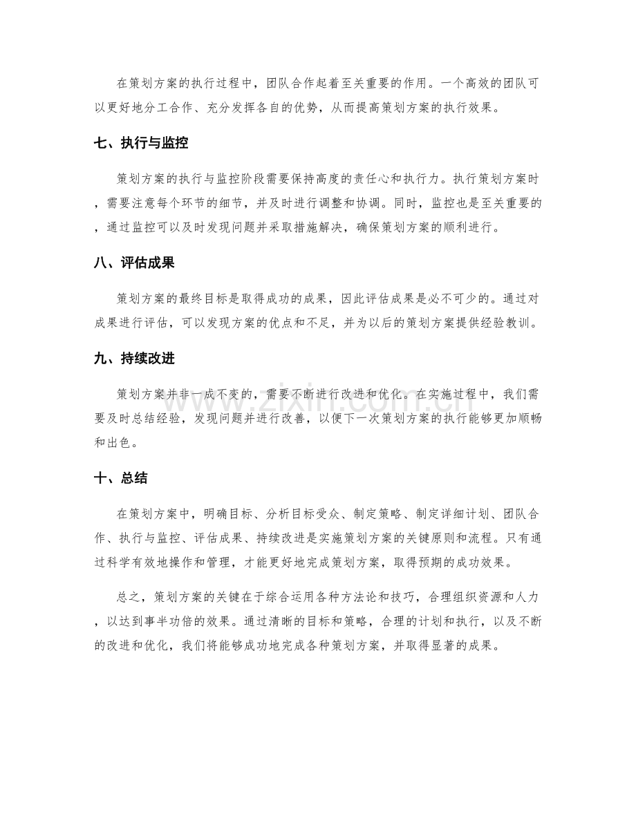 策划方案的关键原则与流程阐述.docx_第2页