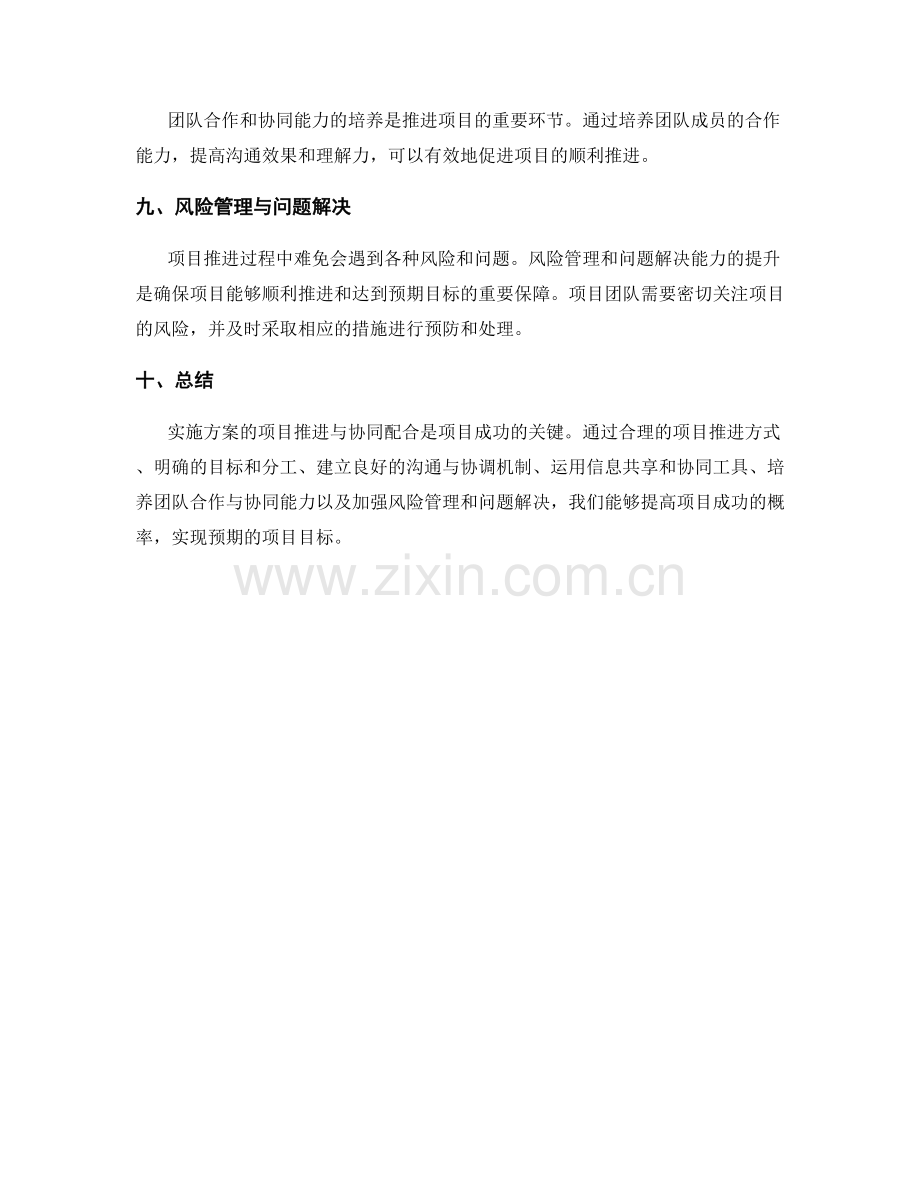 实施方案的项目推进与协同配合.docx_第3页