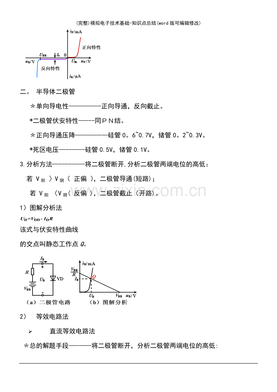 模拟电子技术基础知识点总结.pdf_第3页