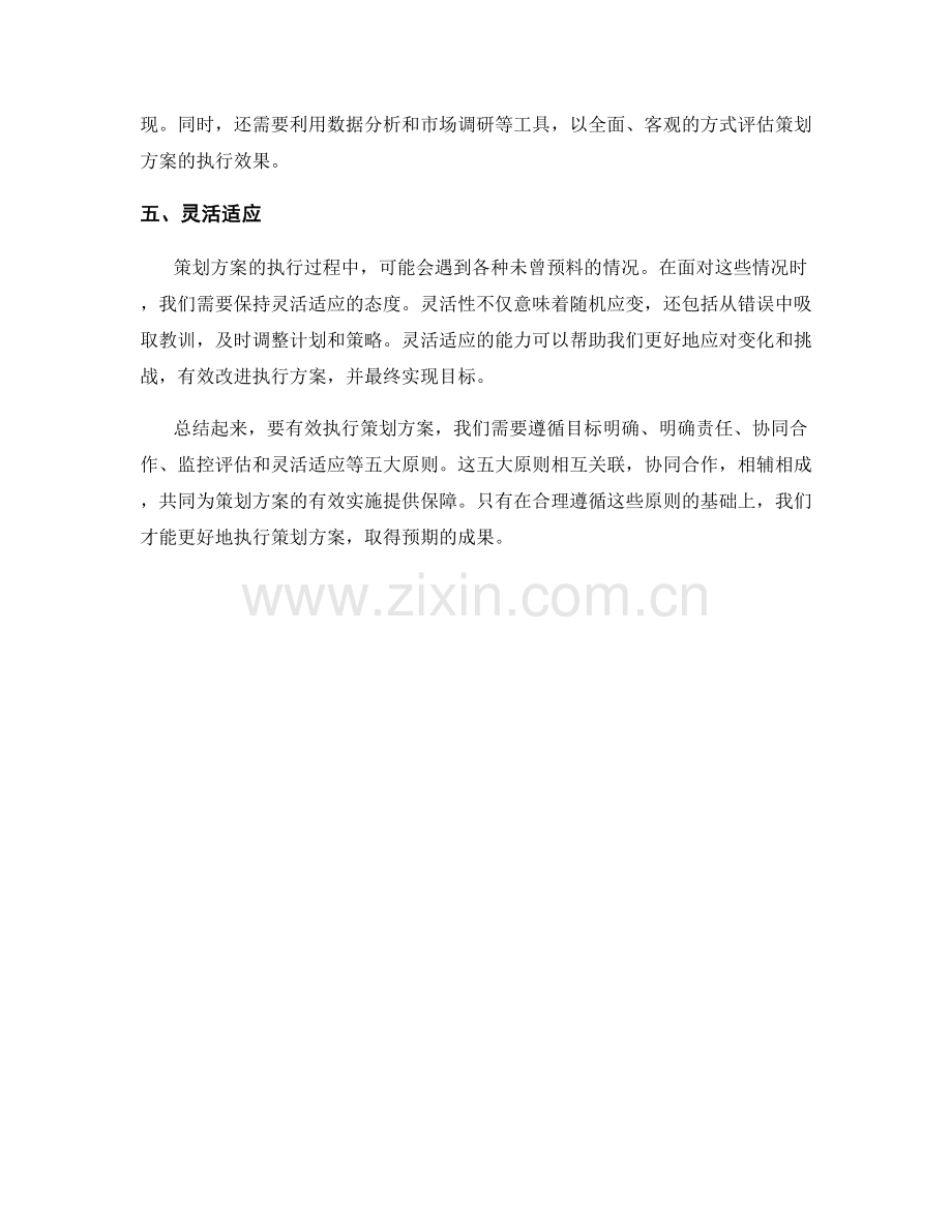 有效执行策划方案的五大原则.docx_第2页