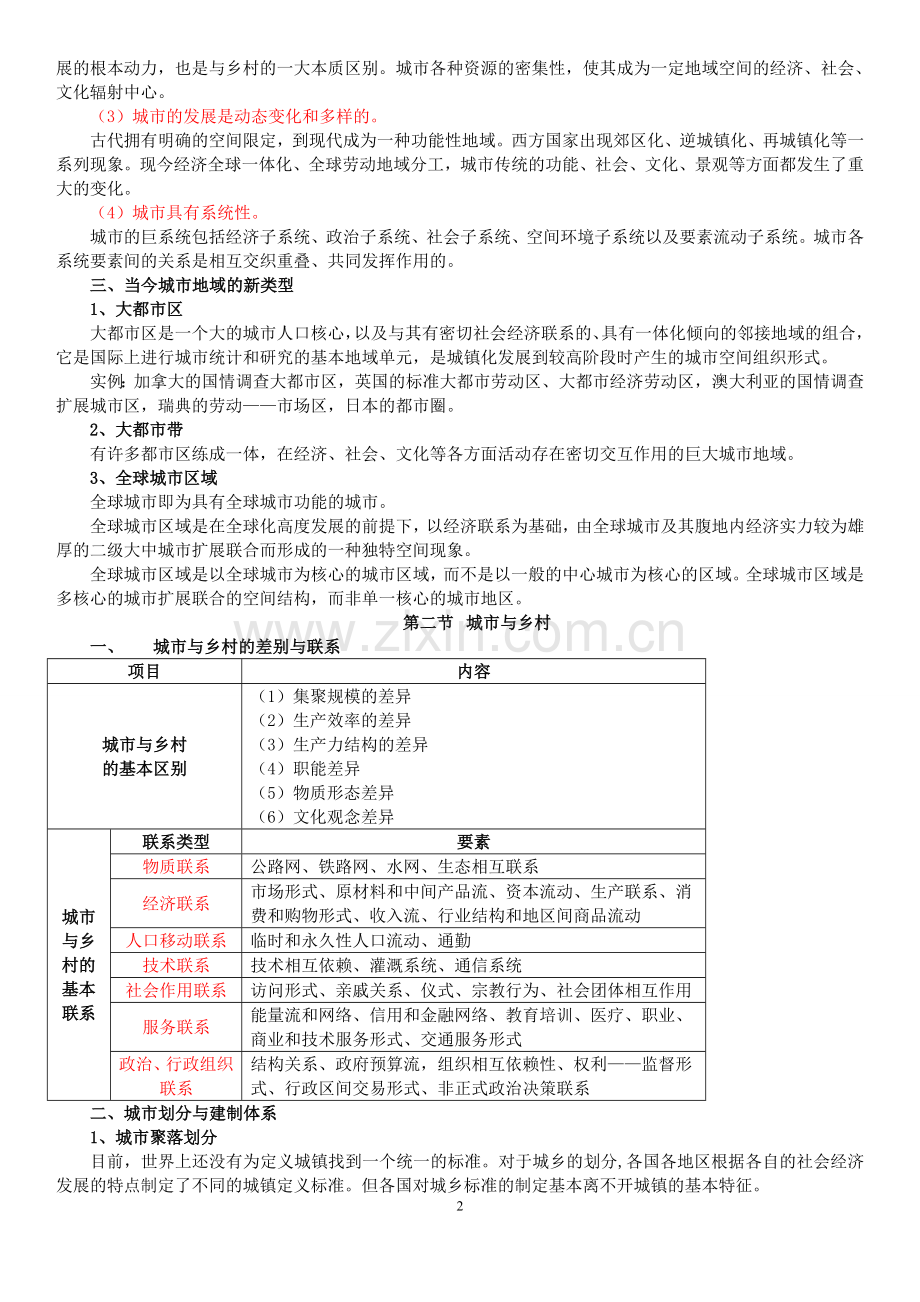 必过考点度注册城市规划师城市规划原理汇总.doc_第2页