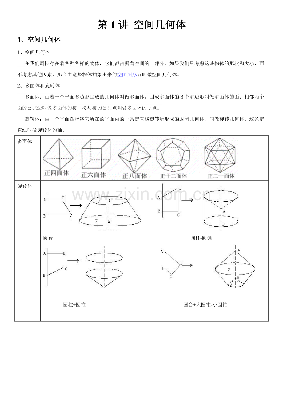 高中数学必修2-全册知识点.pdf_第1页