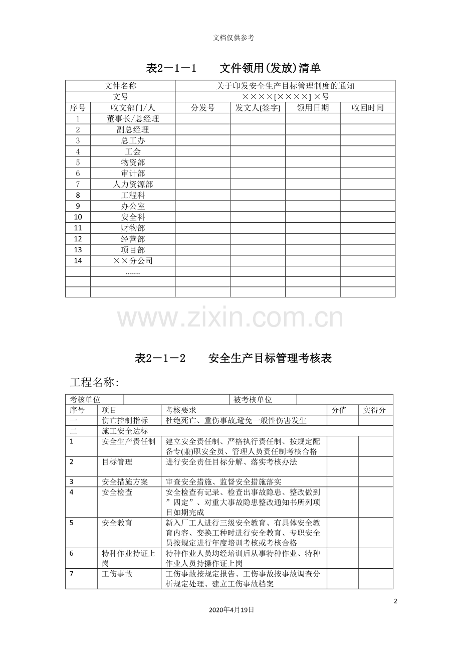 江苏省水利施工企业安全生产标准化表格重大危险源.doc_第2页