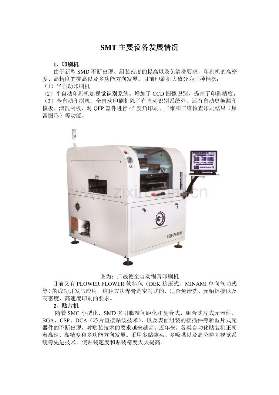 SMT主要设备发展情况.doc_第1页