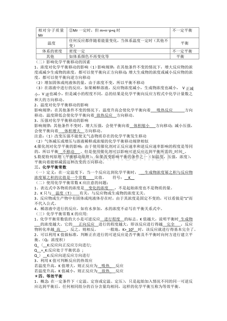 新课标高中化学选修4知识点总结(很全).doc_第3页