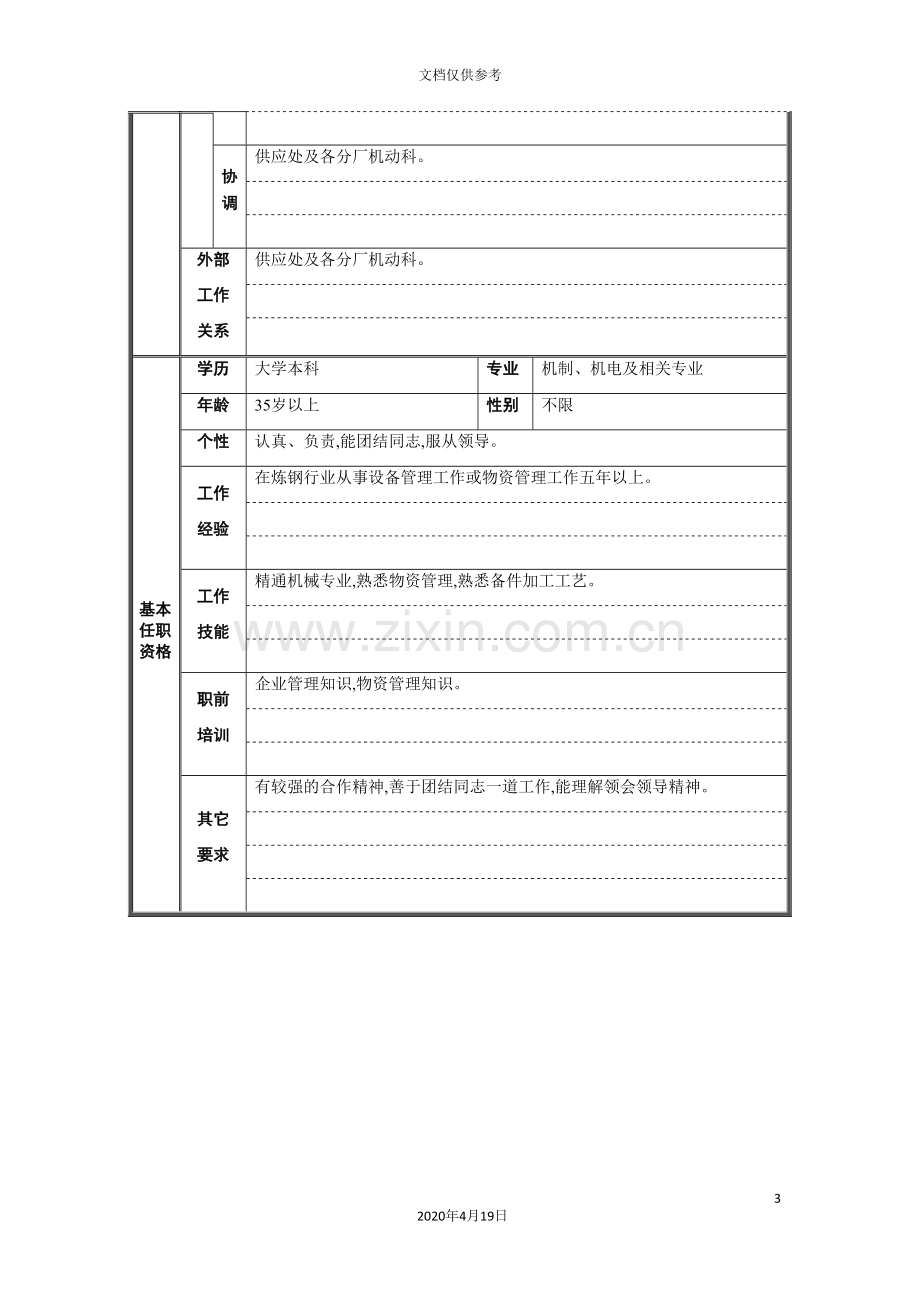 副处长职位说明书.doc_第3页