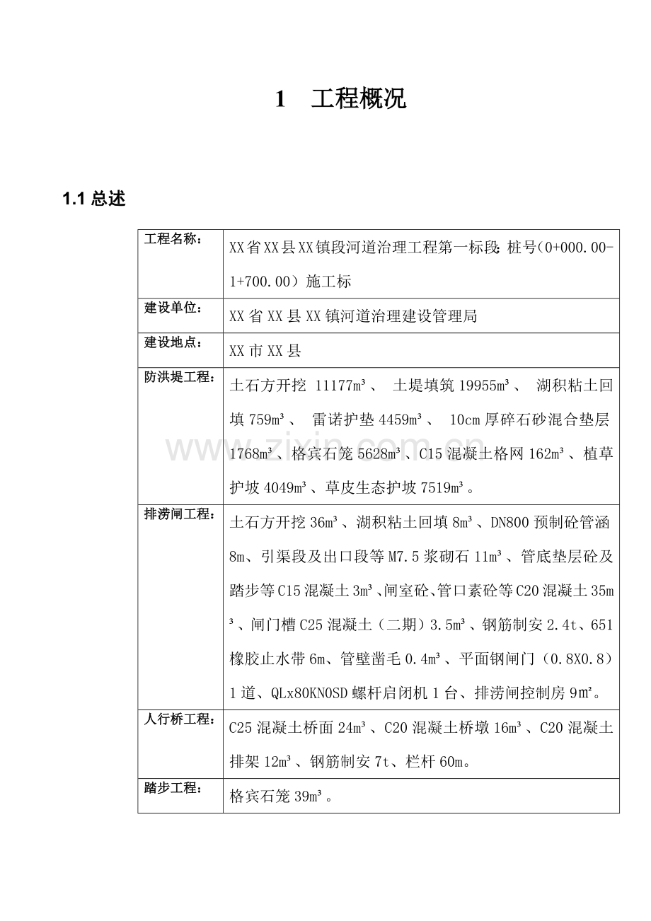 [云南]小型河道整治工程施工组织设计.docx_第1页