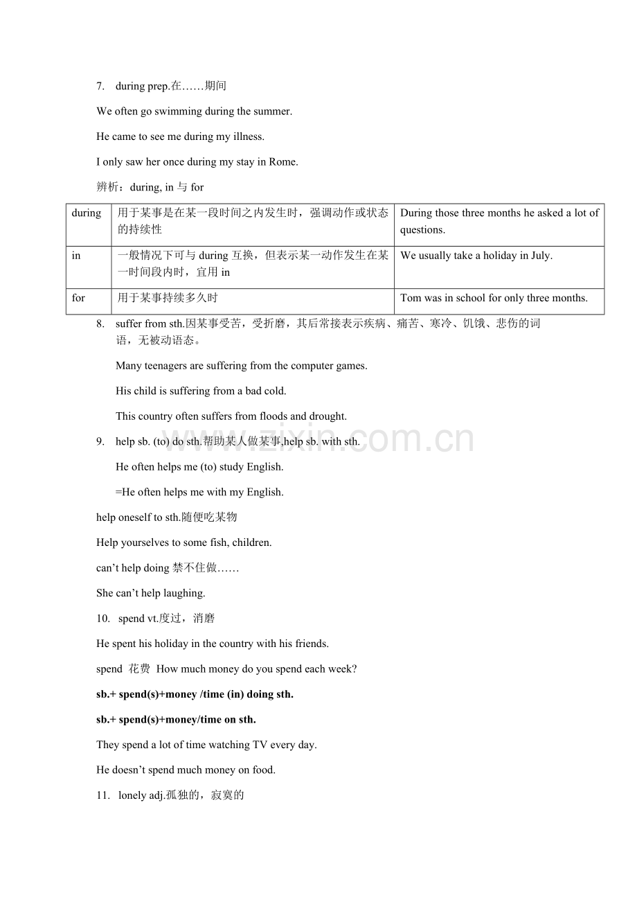 译林八年级下册unit1第一单元测试卷及知识点.doc_第2页