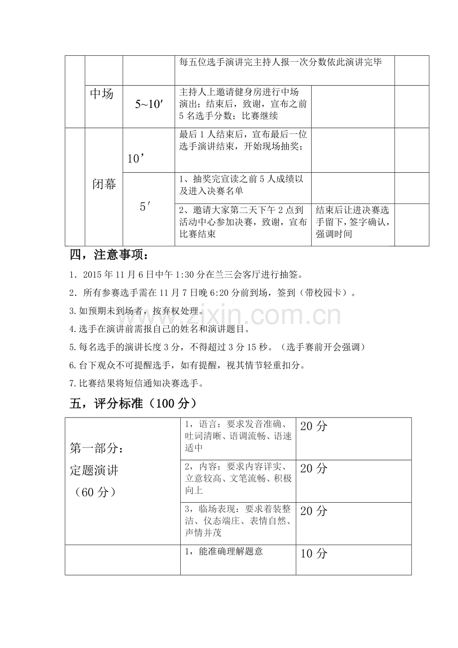 英语演讲比赛流程及注意事项(1).doc_第2页