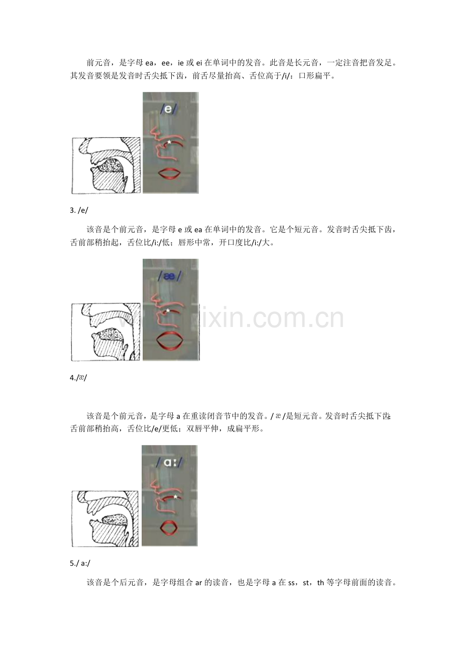 英语国际音标发音舌位图详解及发音方法大全.doc_第2页