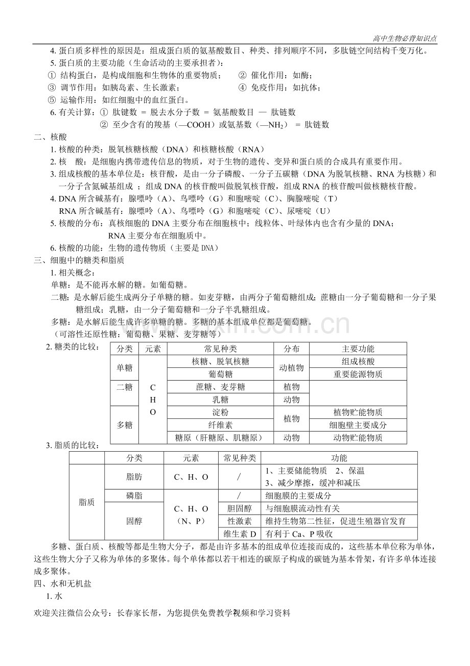 高三生物必背知识点.doc_第2页