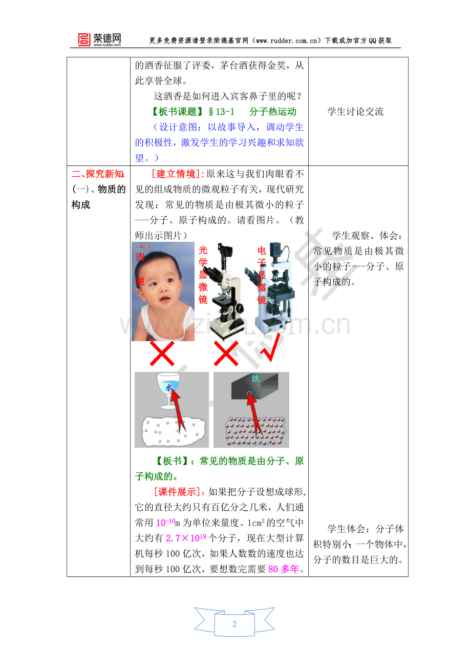 【教学设计】第1节-分子热运动-(2).doc_第2页